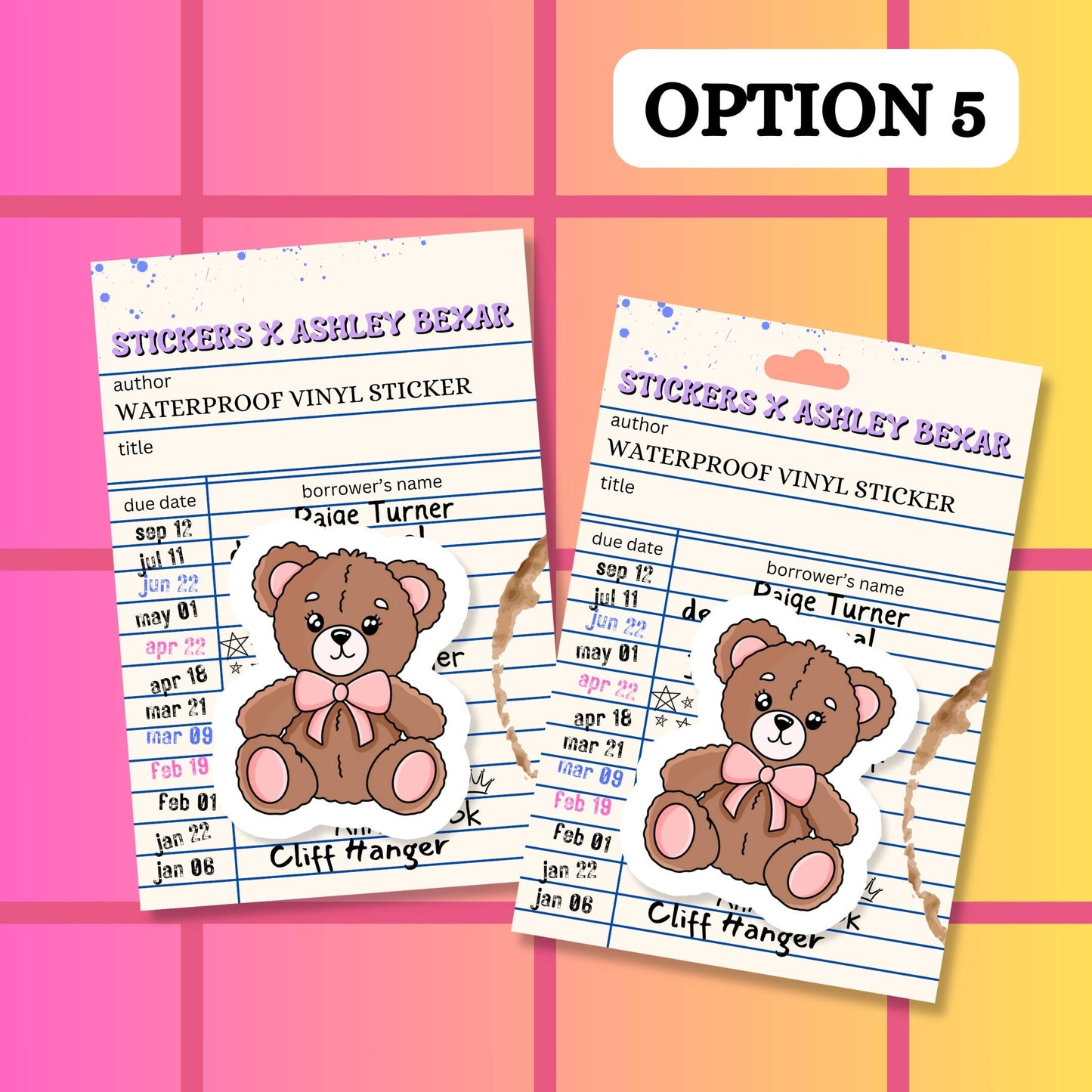 Christmas Girly Pink Holiday Funny Waterproof Vinyl Sticker