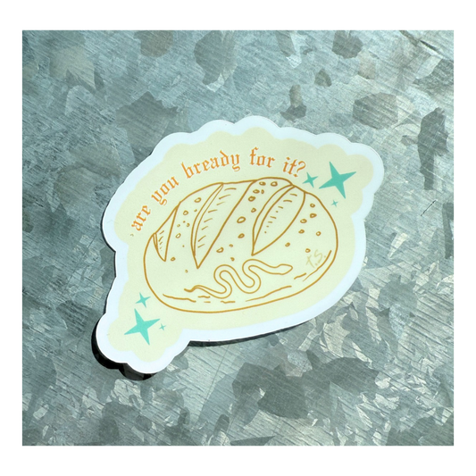Are you bready for it waterproof sticker|Tay Tay 12