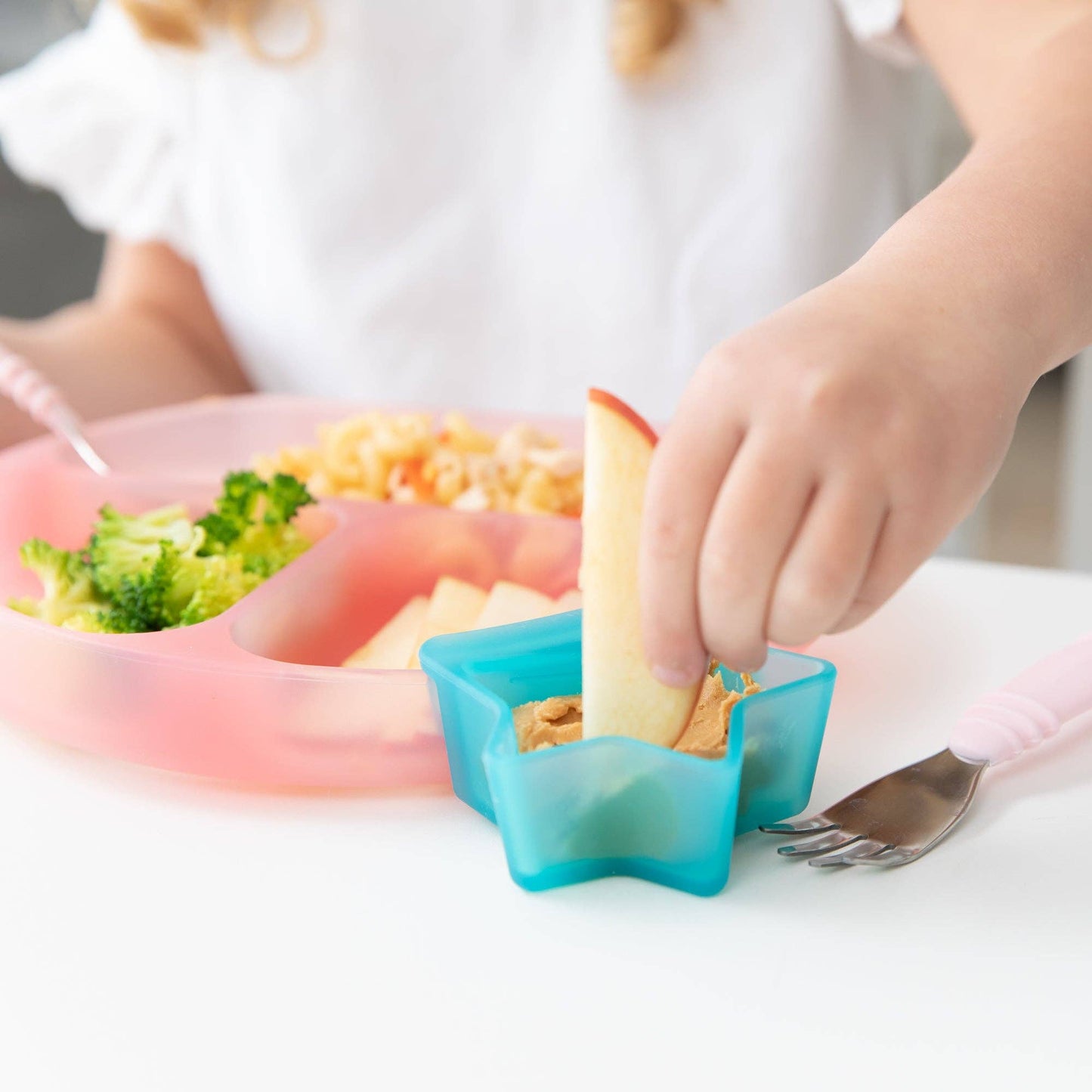 Silicone Little Dipper Combo 2 Pack: Aqua Jelly
