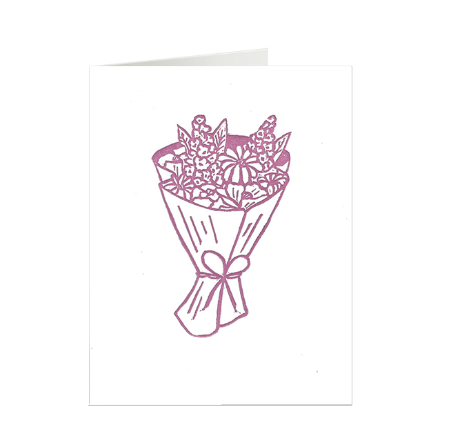 Floral Bouquet Greeting Card