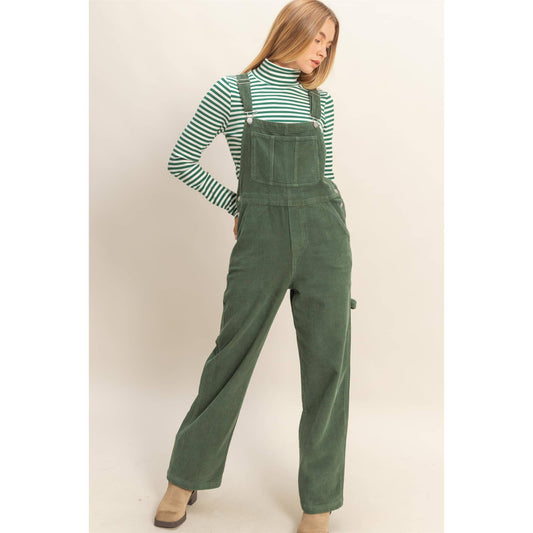 Mineral Washed Corduroy Overall