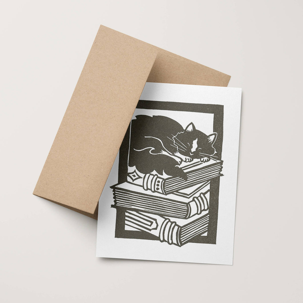 Sleepy Kitty Card