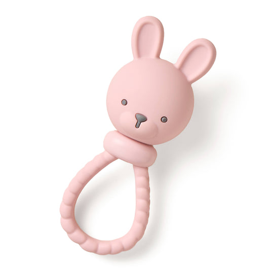 Pink Bunny Sweetie Rattle™