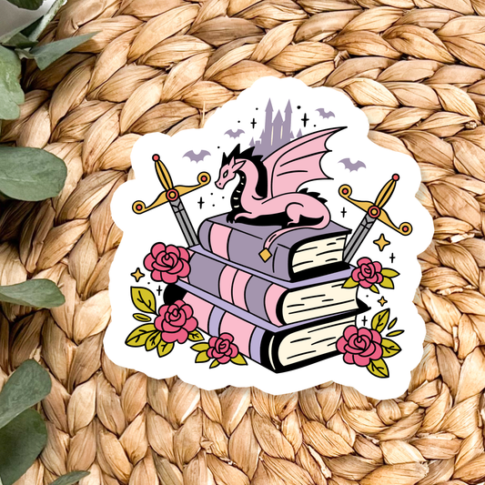 Book Bookish Bookstore Smut Romance Waterproof Vinyl Sticker