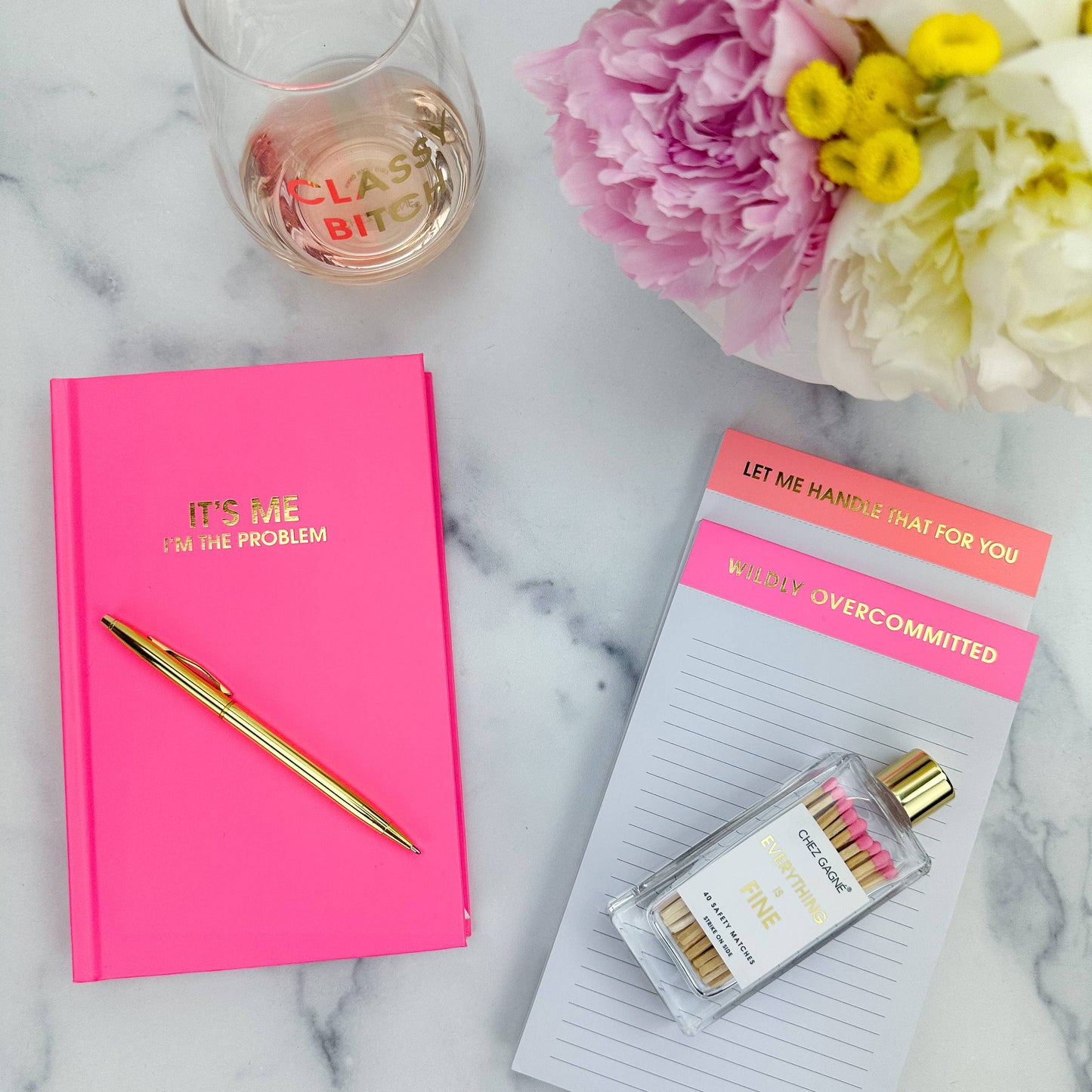 It's Me I'm The Problem Journal - Daily Journal - Bright Hardcover