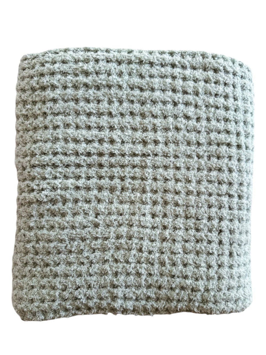 Phufy® Bliss Waffle Blanket, Mist Green