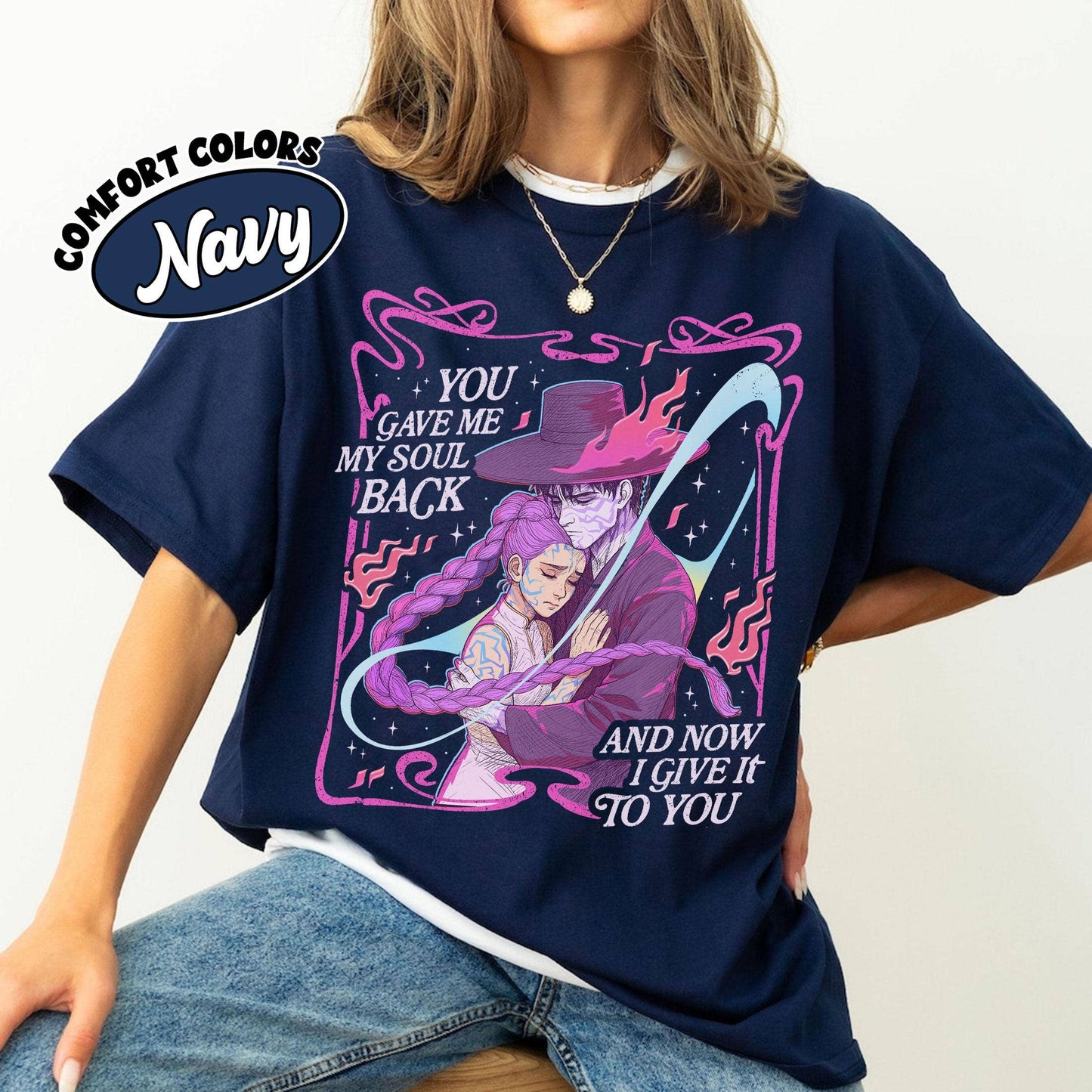 Comfort Colors Rumi Jinu Shirt, Kpop Demon Hunters Shirt
