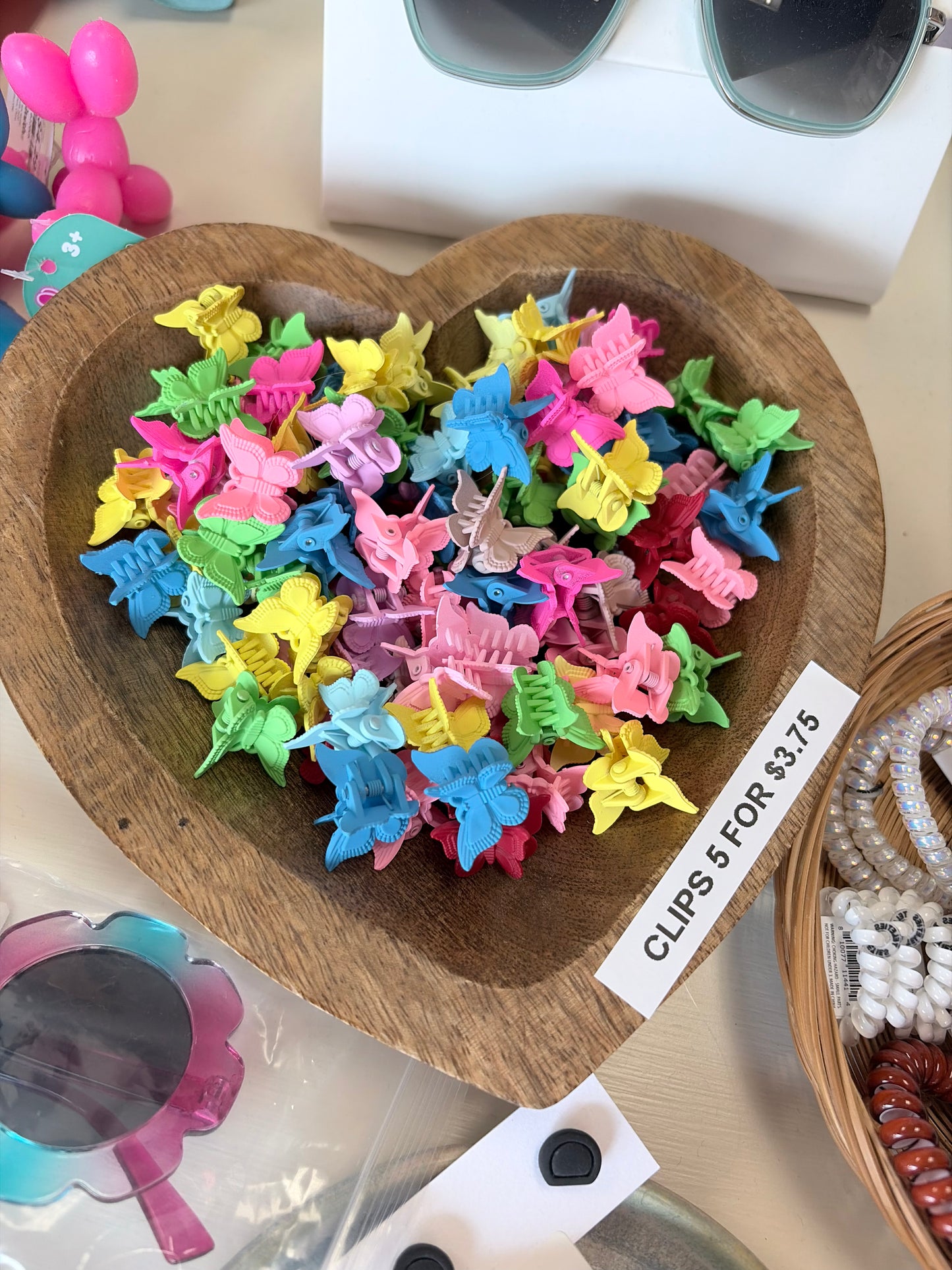 Butterfly Clips 5 for $3.75
