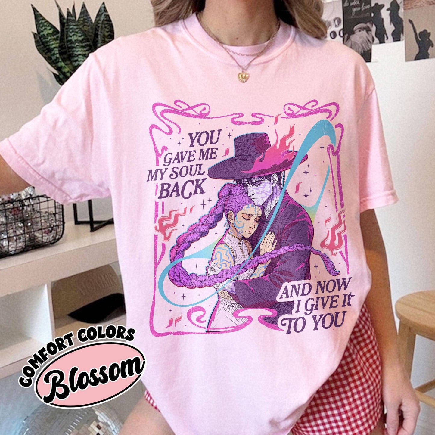 Comfort Colors Rumi Jinu Shirt, Kpop Demon Hunters Shirt