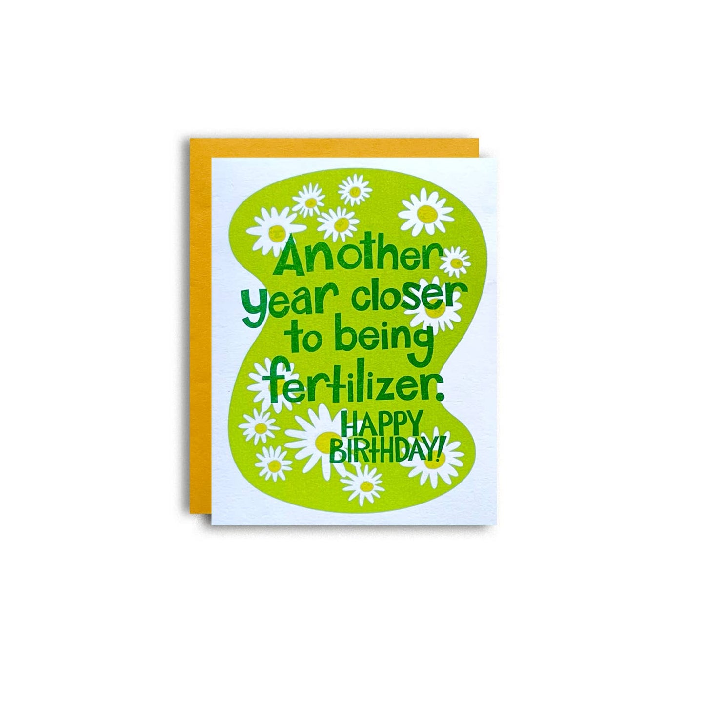 Another Year Closer - Funny Risograph Birthday Card
