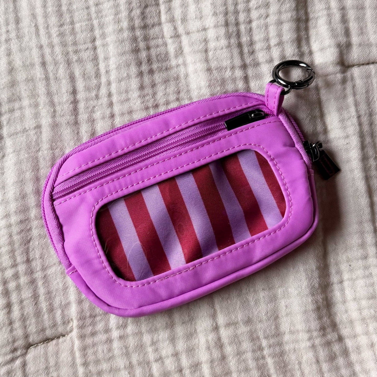 Polly Clip Wallet in Orchid