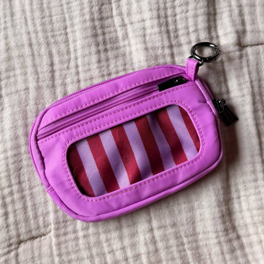Polly Clip Wallet in Orchid