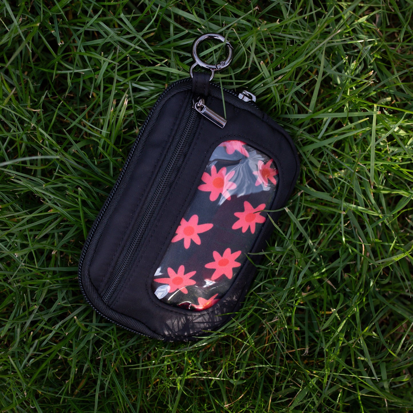 Polly Clip Wallet in Black