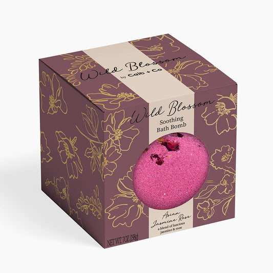 Wild Blossom Soothing Bath Bomb - Jasmine Rose