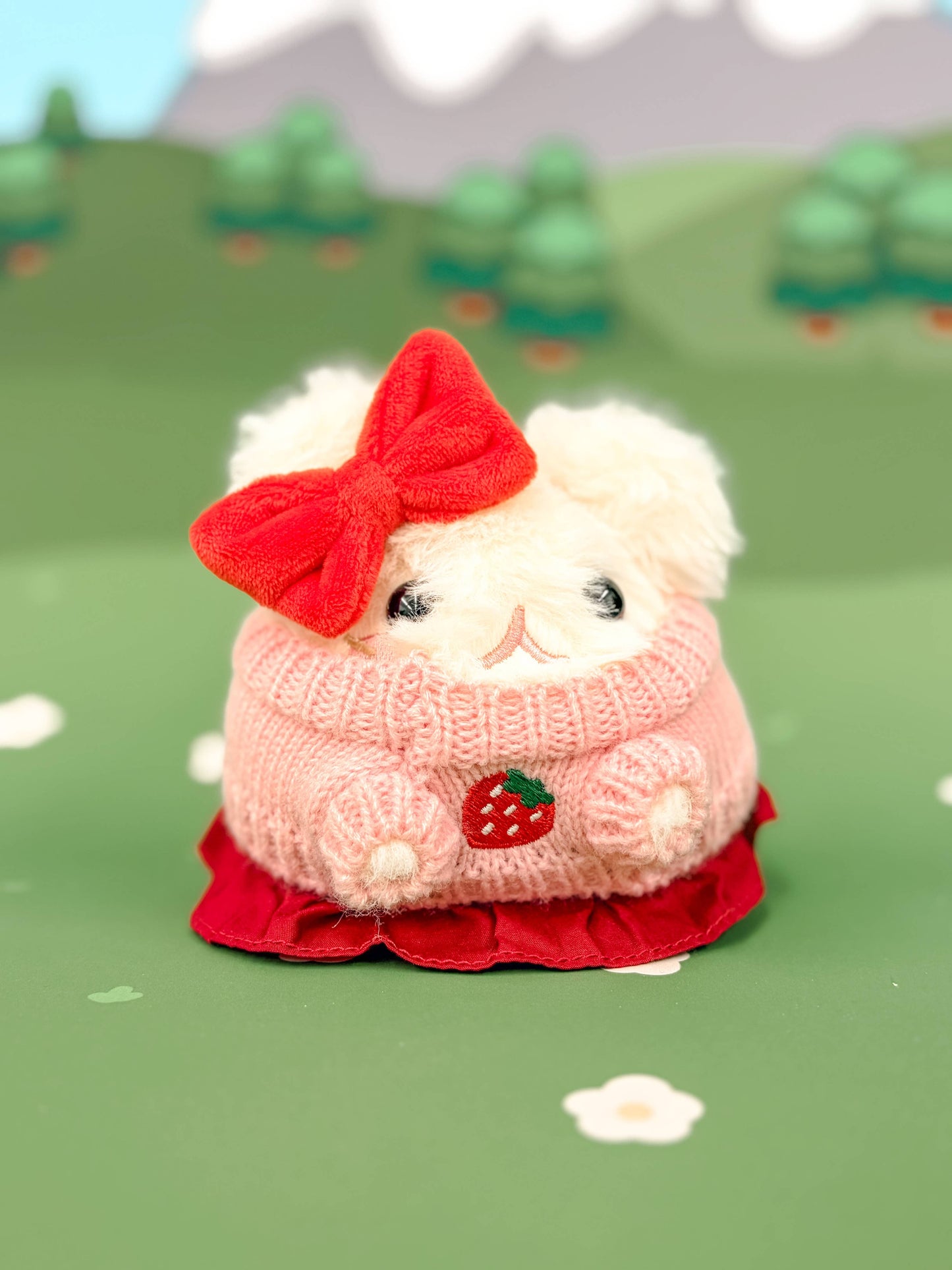 Red Bow - Plushie Accessories