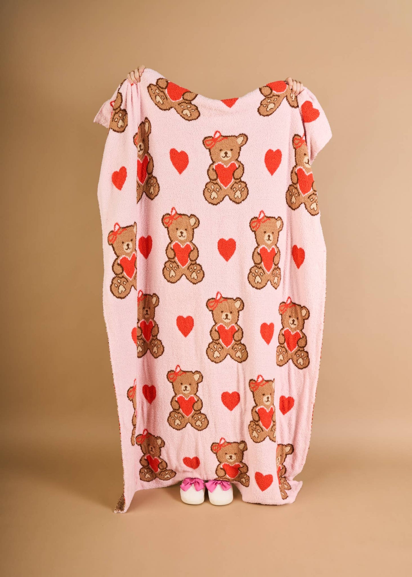 Cozy Dreams Luxe Blanket-Teddy Bear Hugs