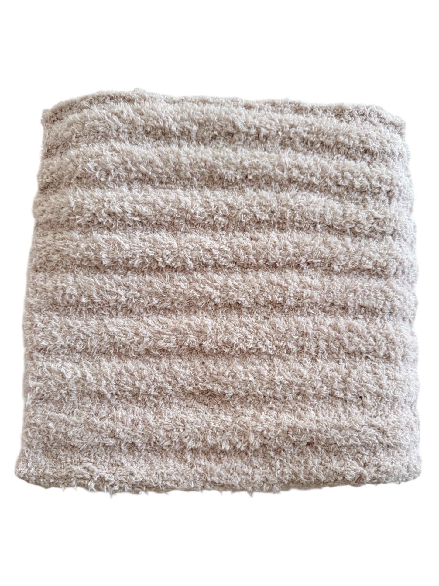 Phufy® Bliss Wave Blanket, Bisque
