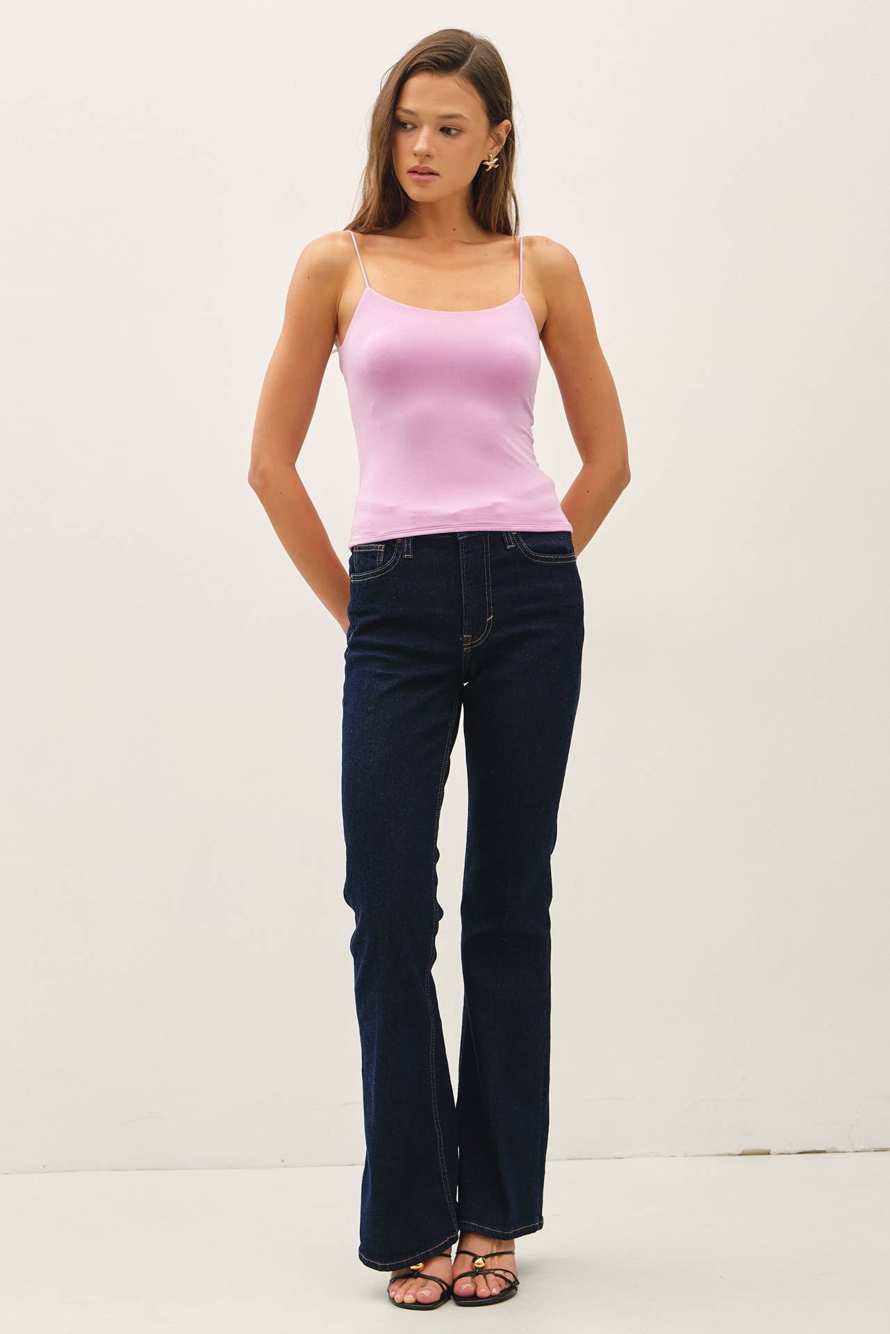 [SOFT CORE] BASIC SOLID CAMI
