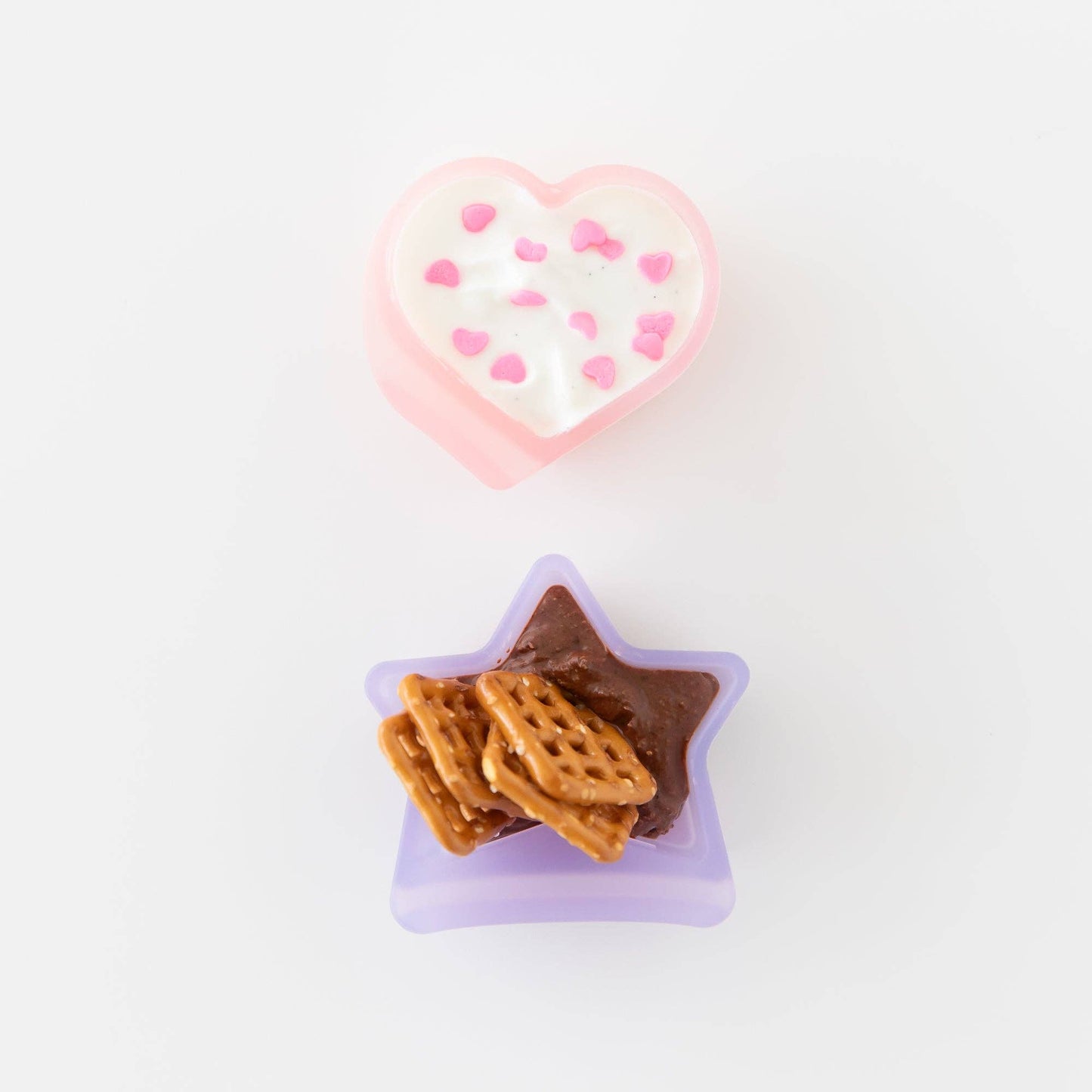 Silicone Little Dipper Combo 2 Pack: Magenta Jelly