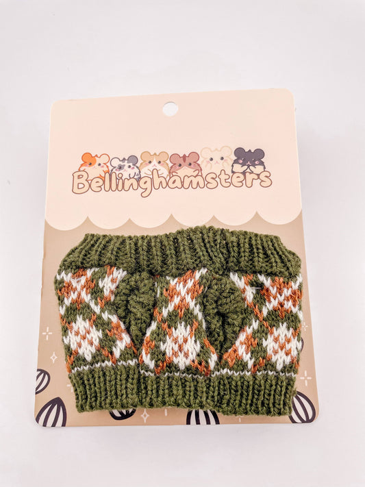 Argyle Sweater - Plushie Accessories
