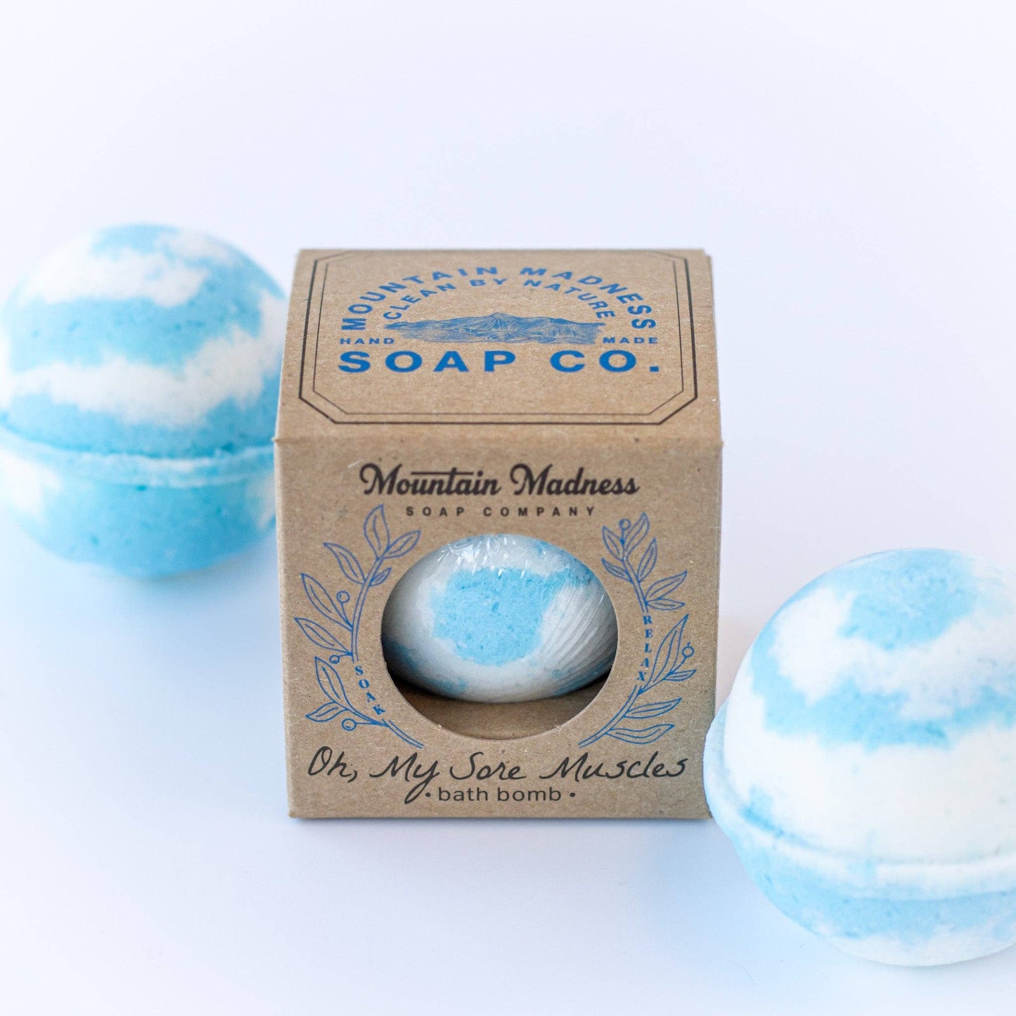 Oh, My Sore Muscles Bath Bomb | Eucalyptus & Tea Tree
