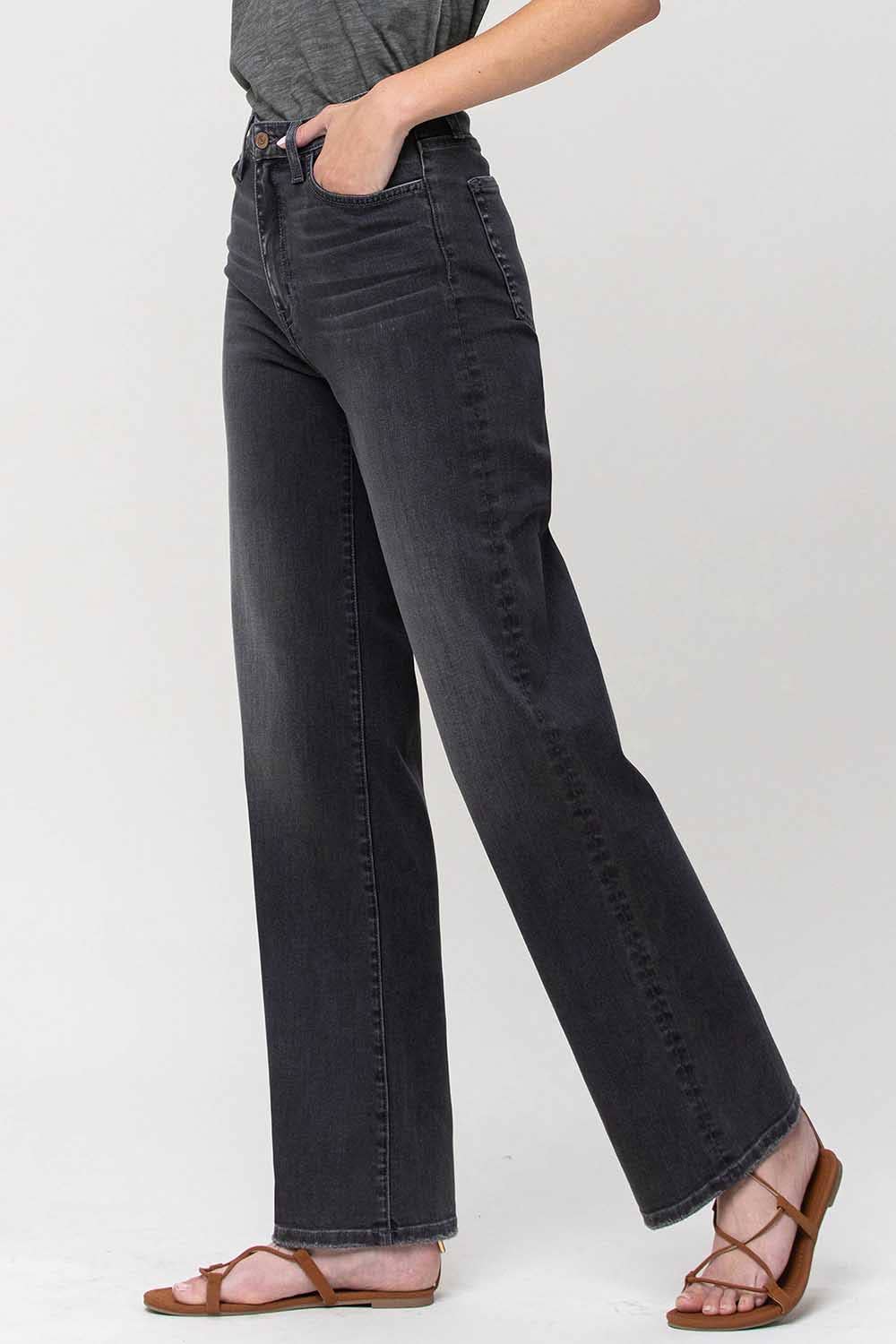 SUPER HIGH RISE SLIM WIDE JEANS Y3310