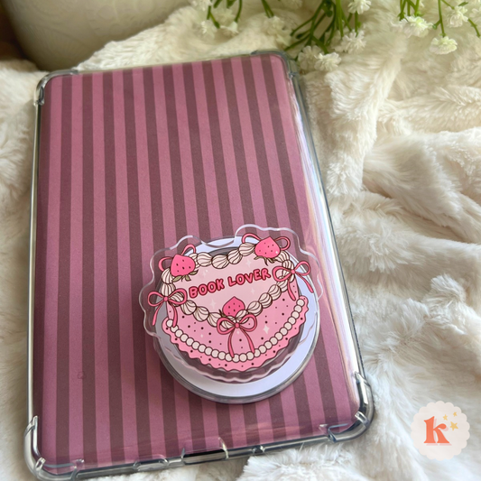 Book lover kindle grip | coquette kindle accessories | books