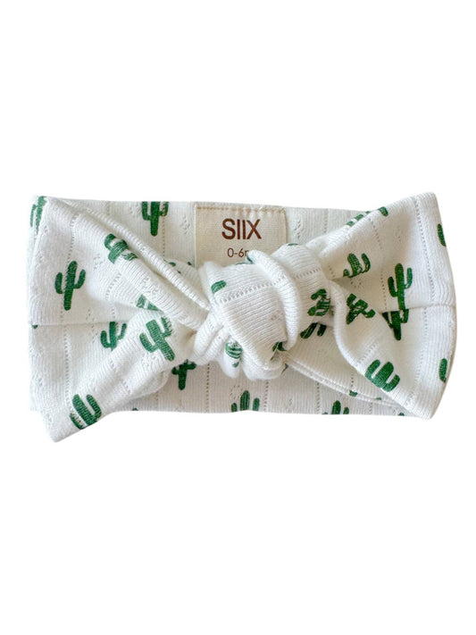 Cactus / Organic Pointelle Bow