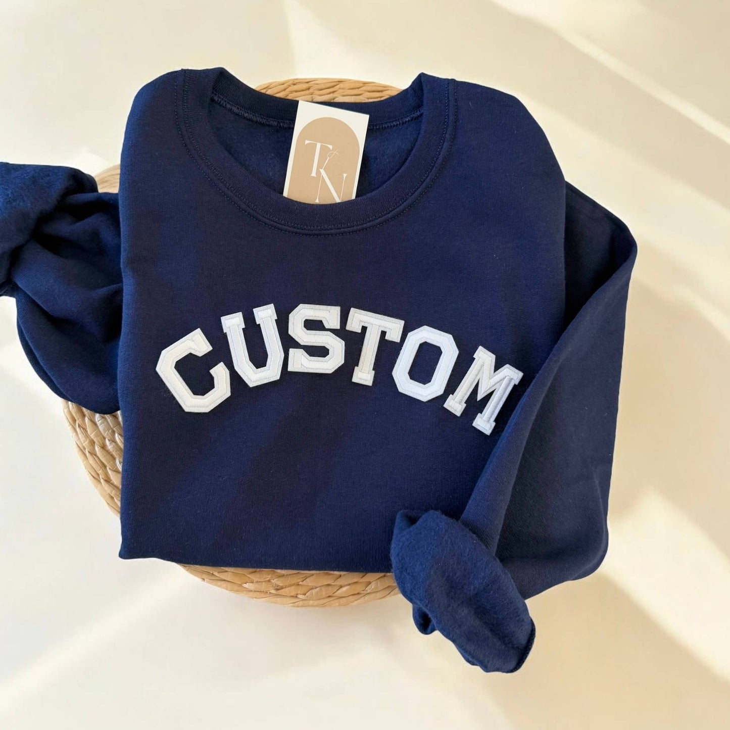 Custom Crewneck Sweatshirt, Custom State & City Sweatshirt