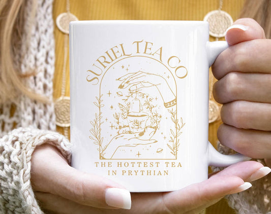 Suriel Tea Co Court Of Thorns Inspired - Book Coffee Mug