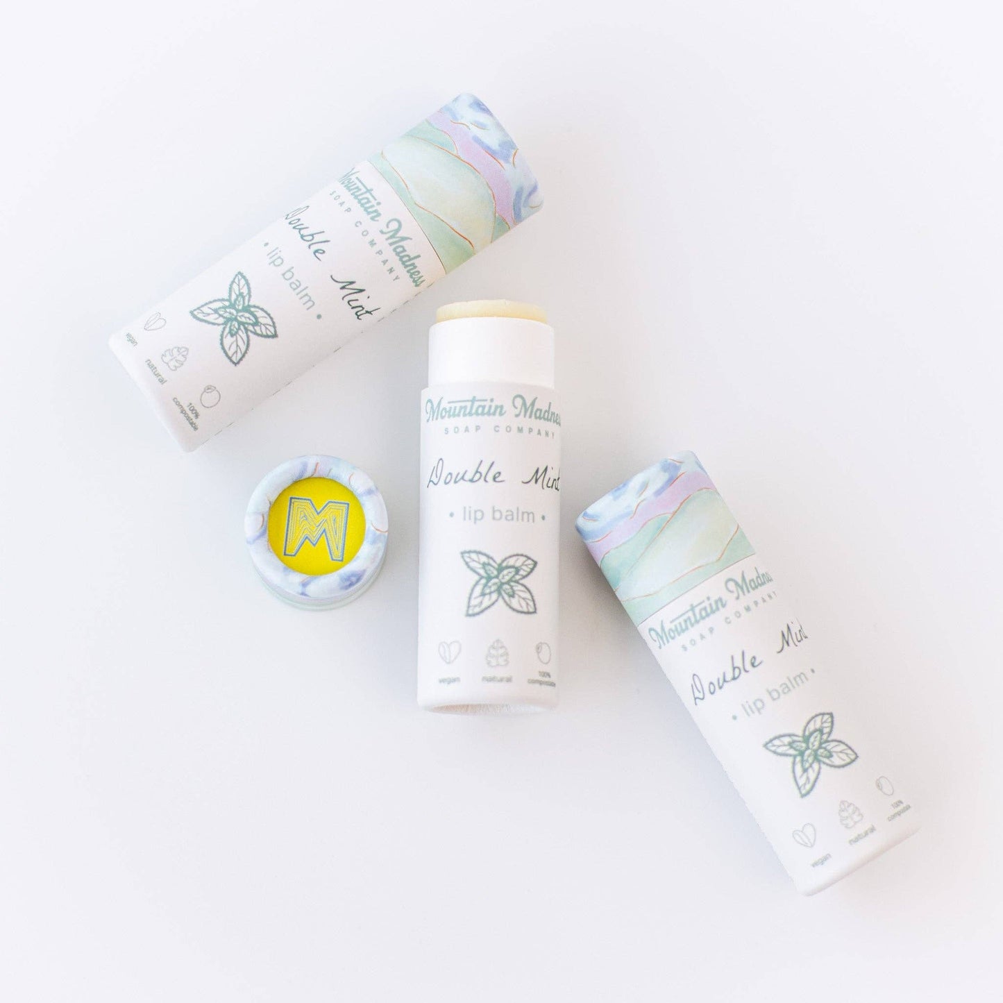 Double Mint Lip Balm | Cool Peppermint