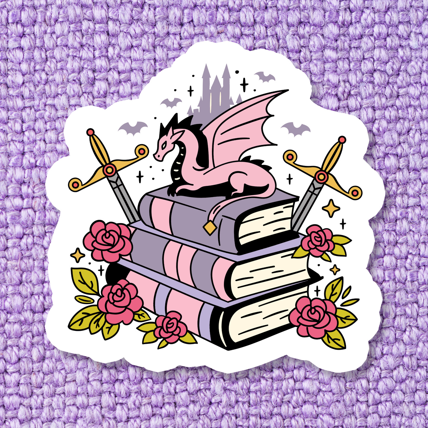 Book Bookish Bookstore Smut Romance Waterproof Vinyl Sticker