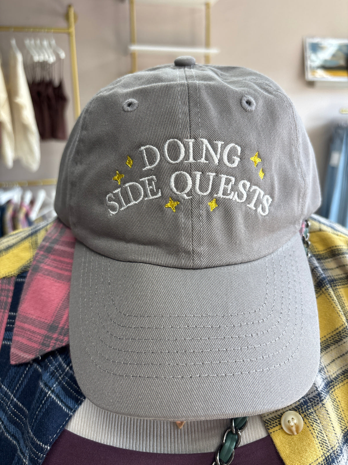 Doing Side Quests Hat