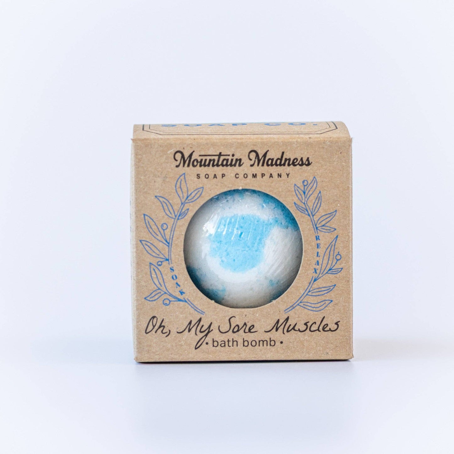 Oh, My Sore Muscles Bath Bomb | Eucalyptus & Tea Tree
