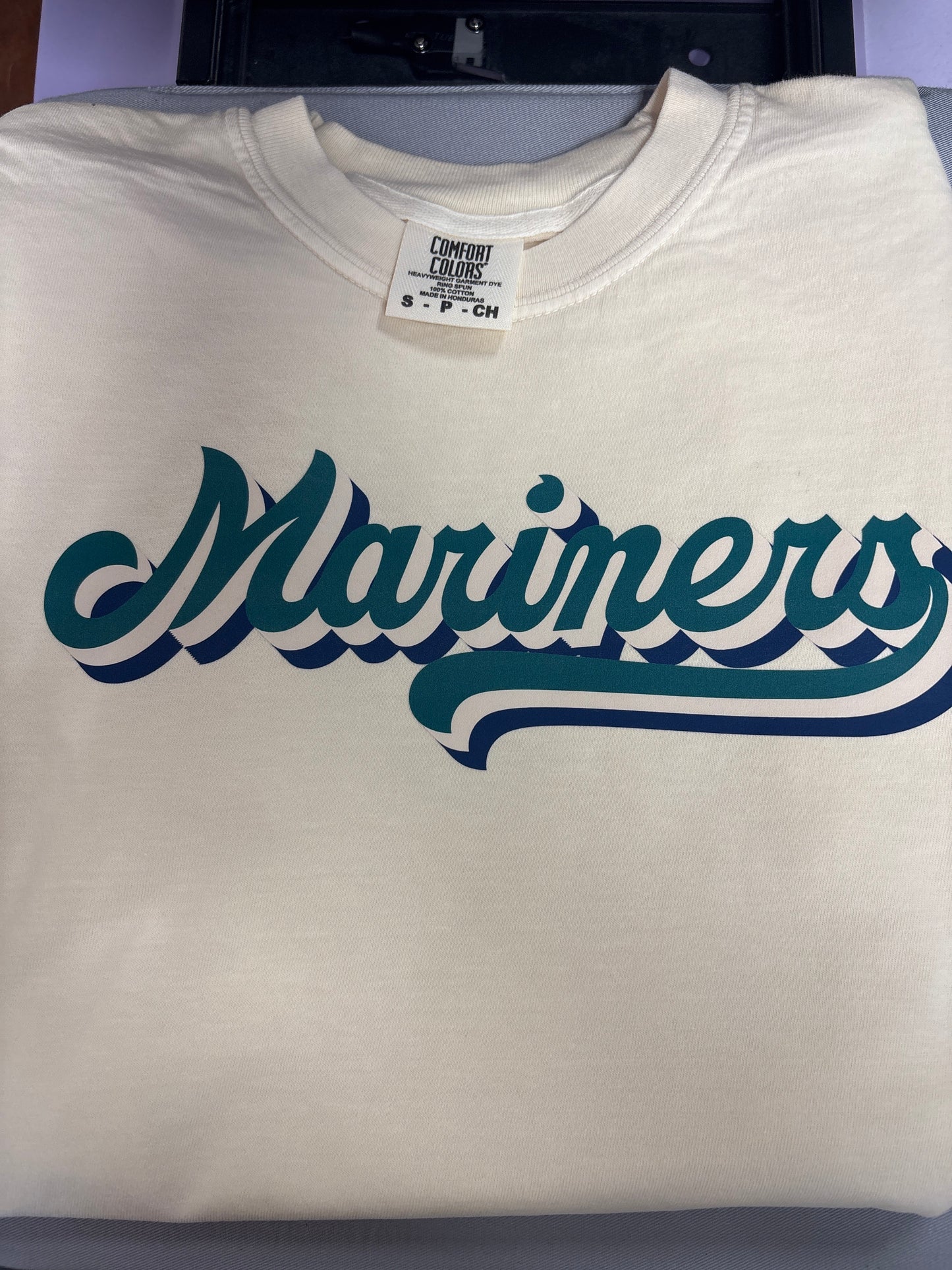 Mariners Script Tee