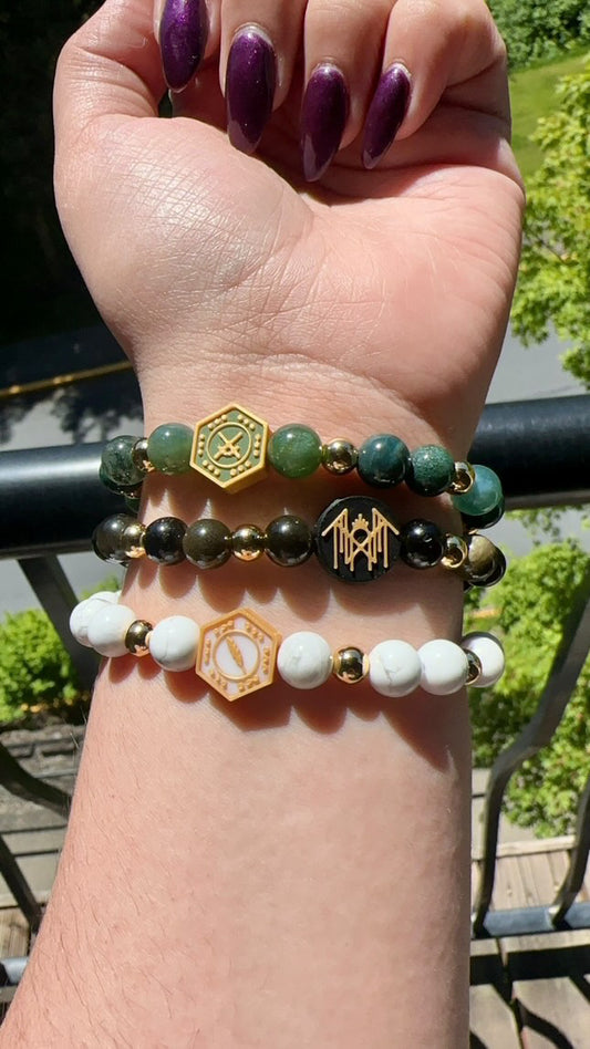 ST Gemstone Charm Bracelet