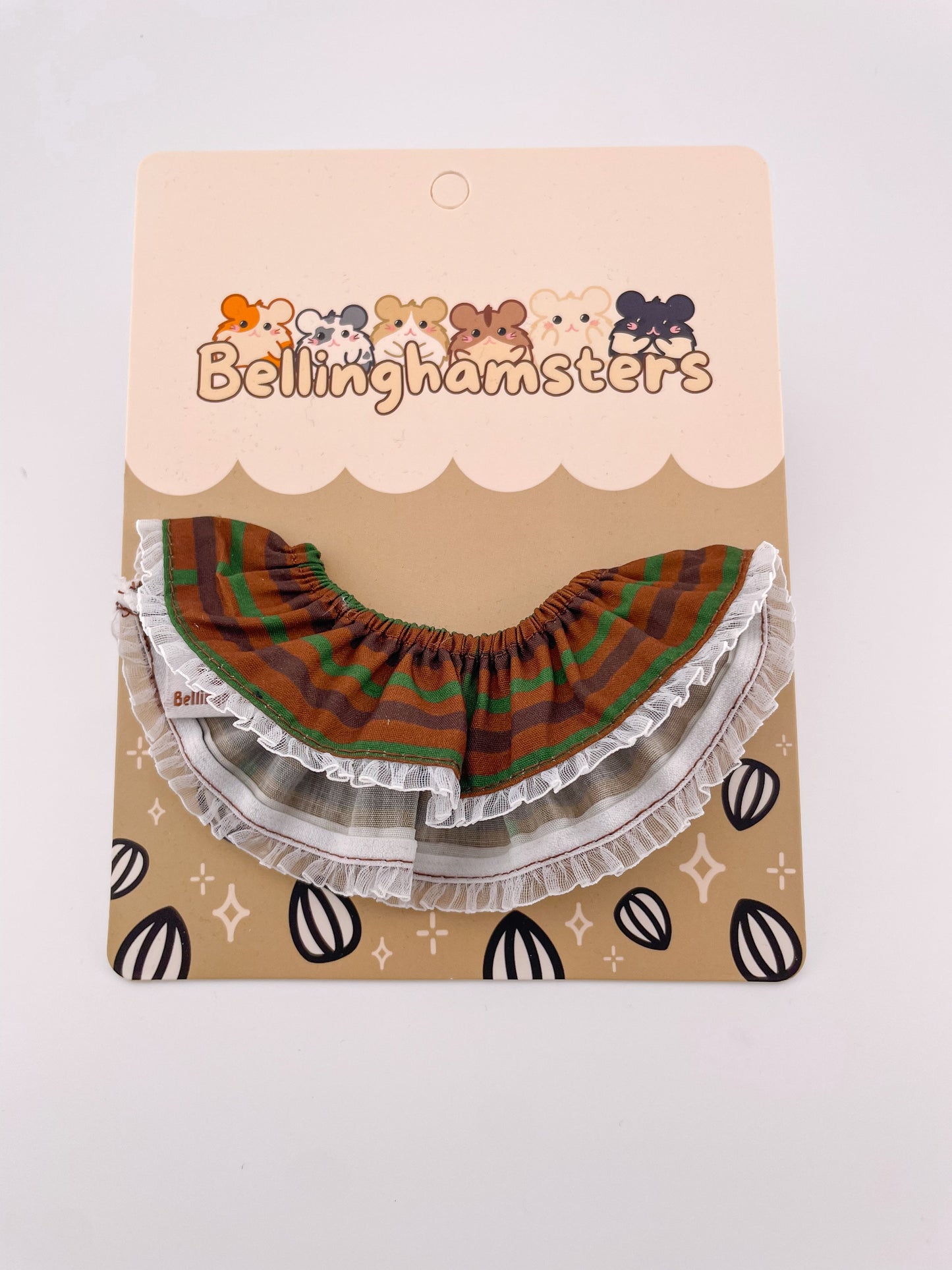 Brown Plaid Skirt - Plushie Accessories