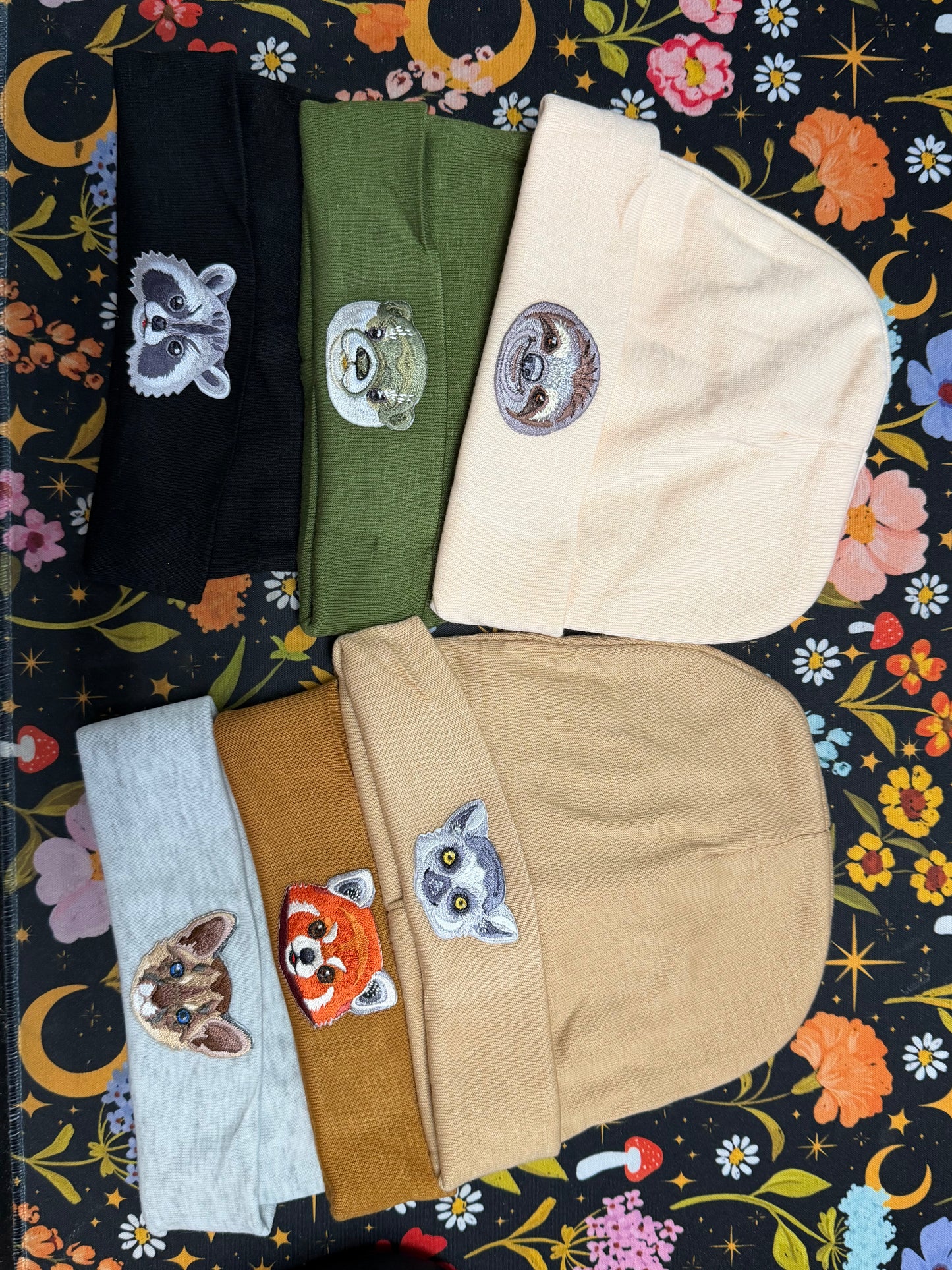cotton baby beanie