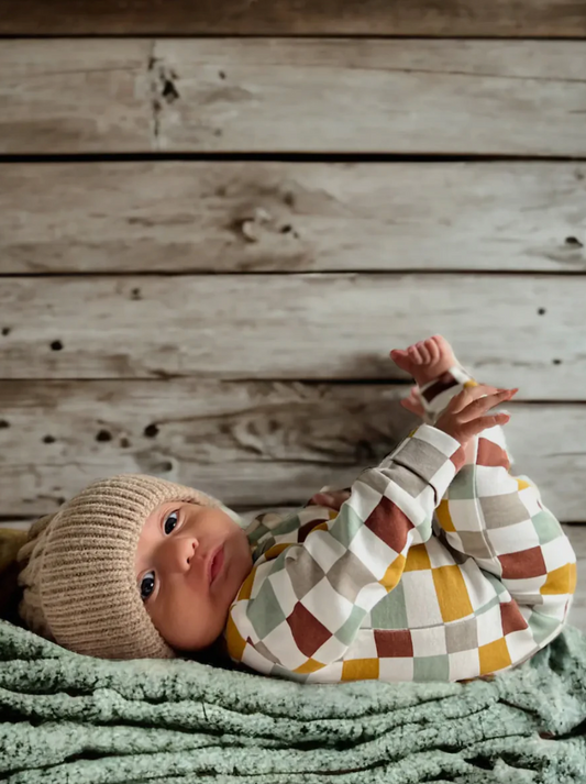 Colored Checkered Sleeper