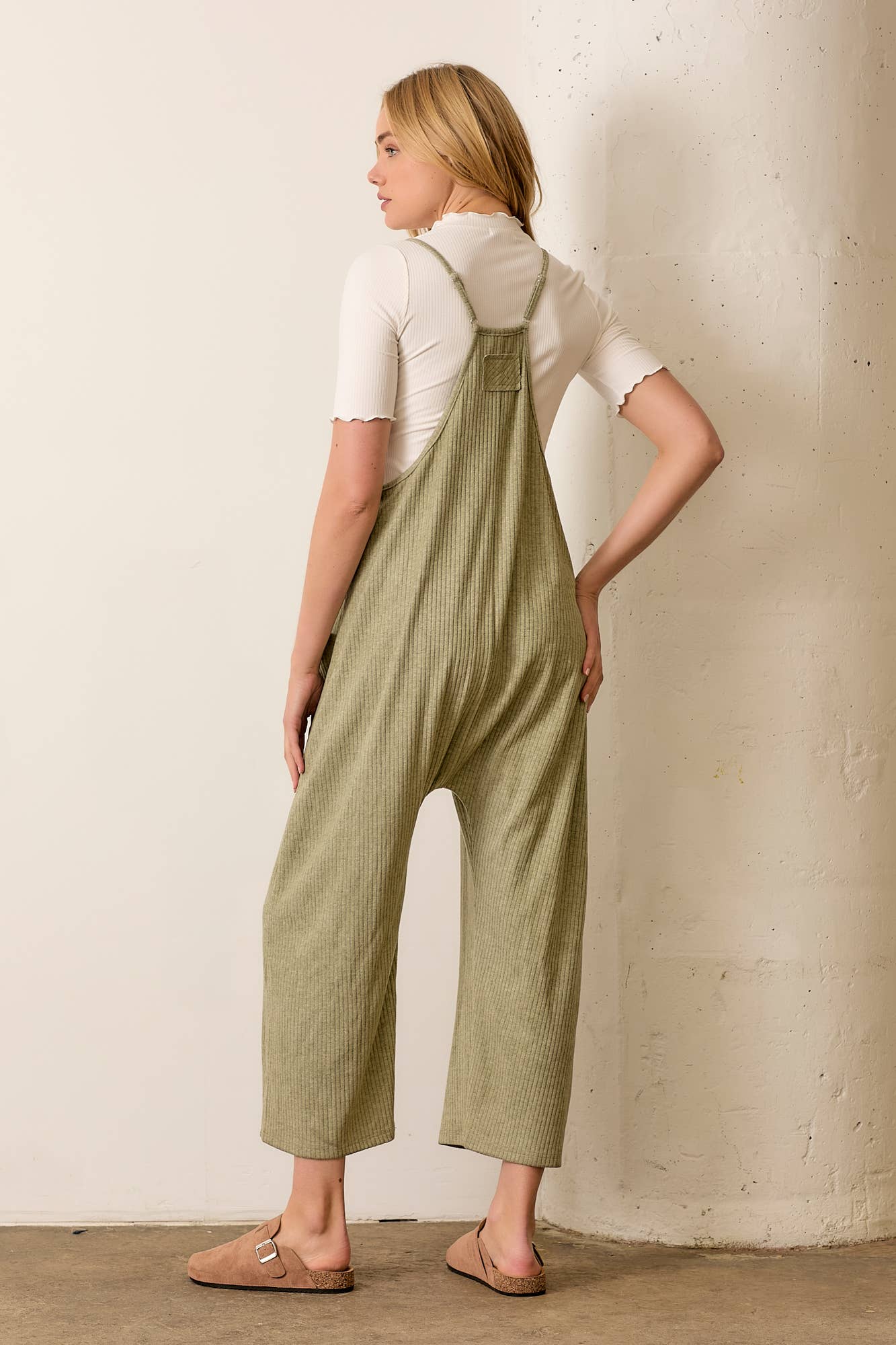 TEXTURED POCKET FRONT OVERALL