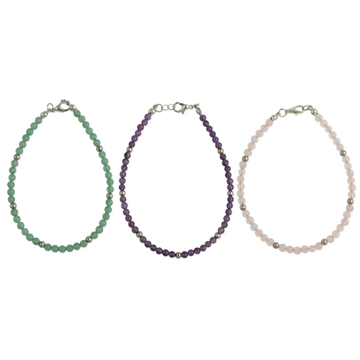 Sweet Stone Beaded Anklet