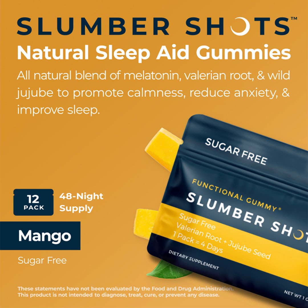 Slumber Shots® Sleep Gummies – 4-Pack