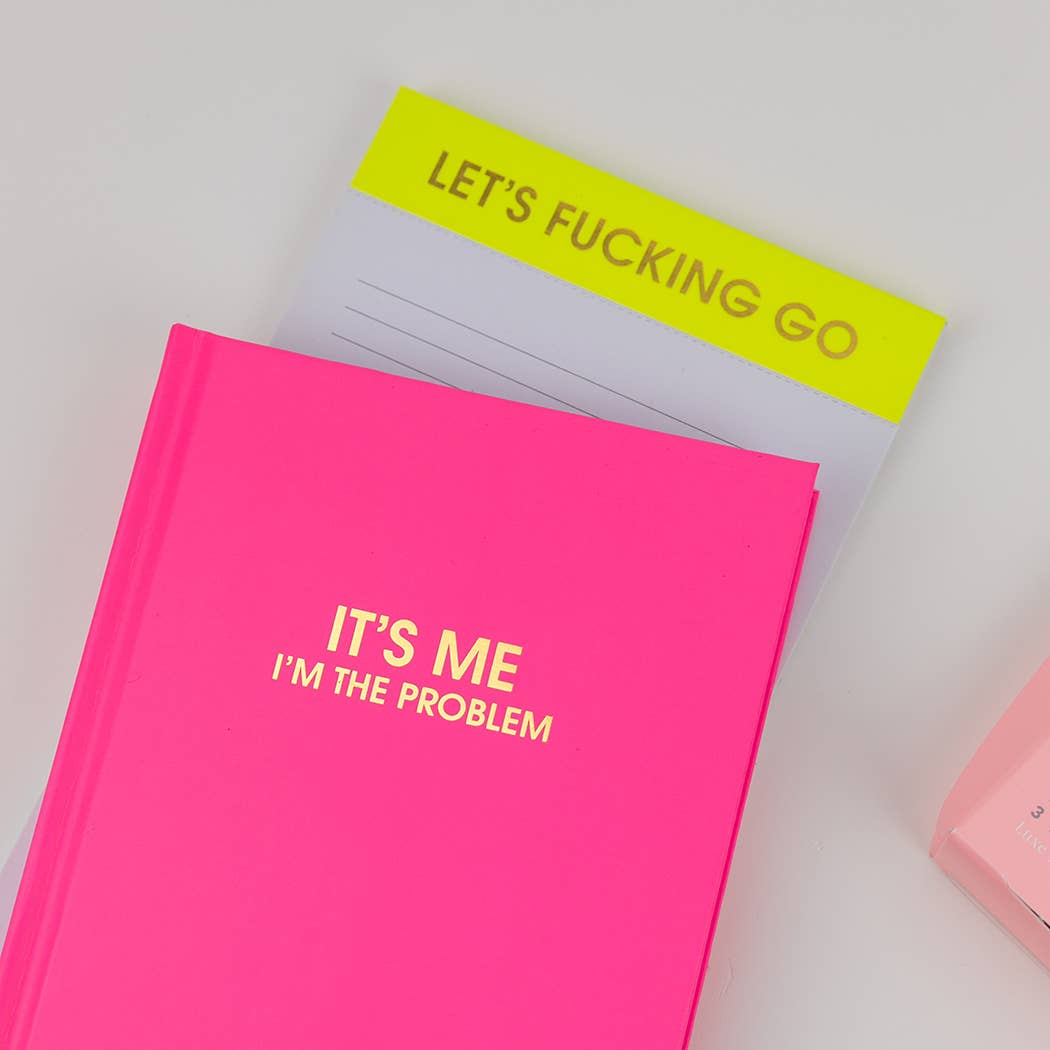 It's Me I'm The Problem Journal - Daily Journal - Bright Hardcover