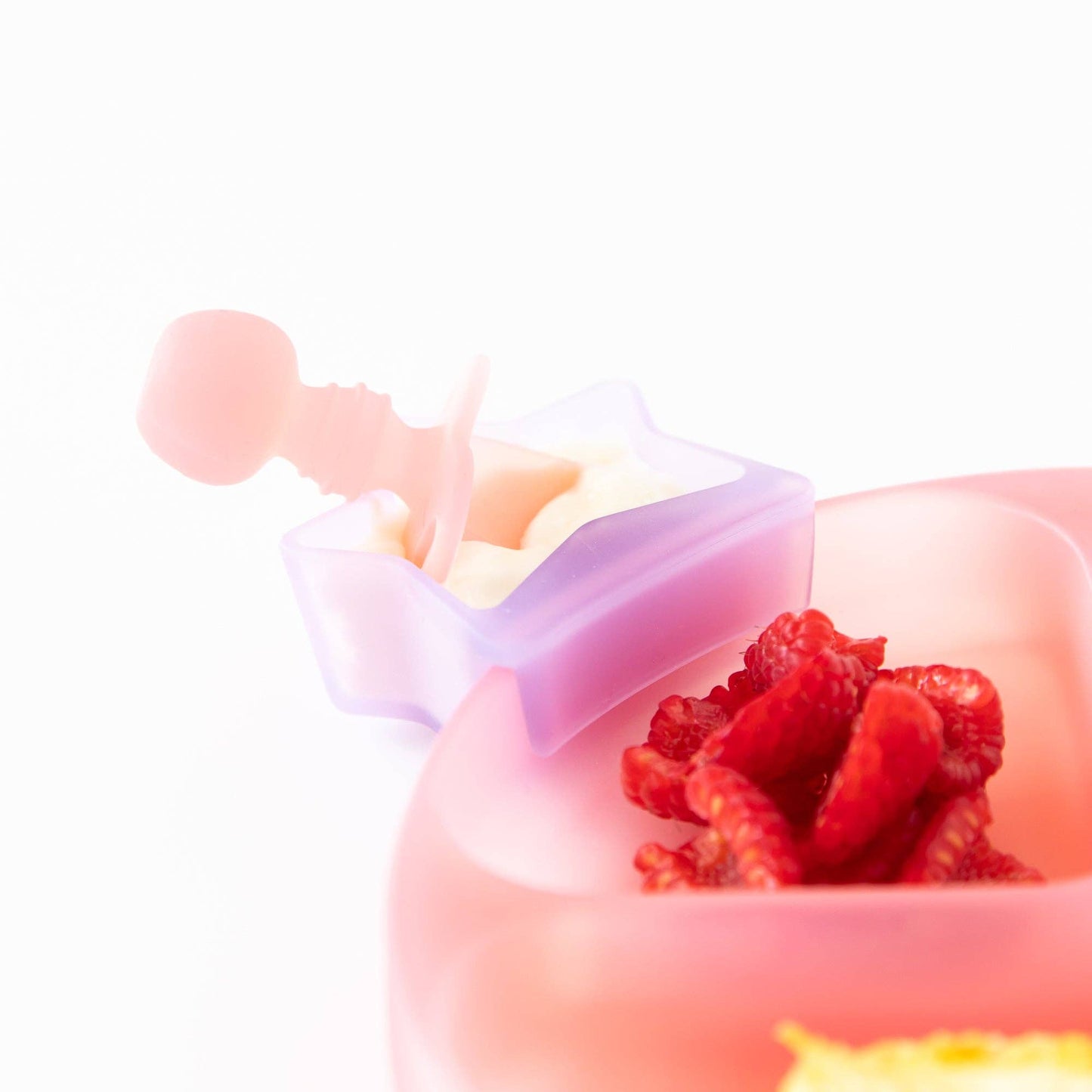 Silicone Little Dipper Combo 2 Pack: Magenta Jelly