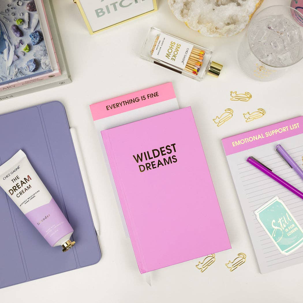 Wildest Dreams - Daily Journal - Bright Hardcover