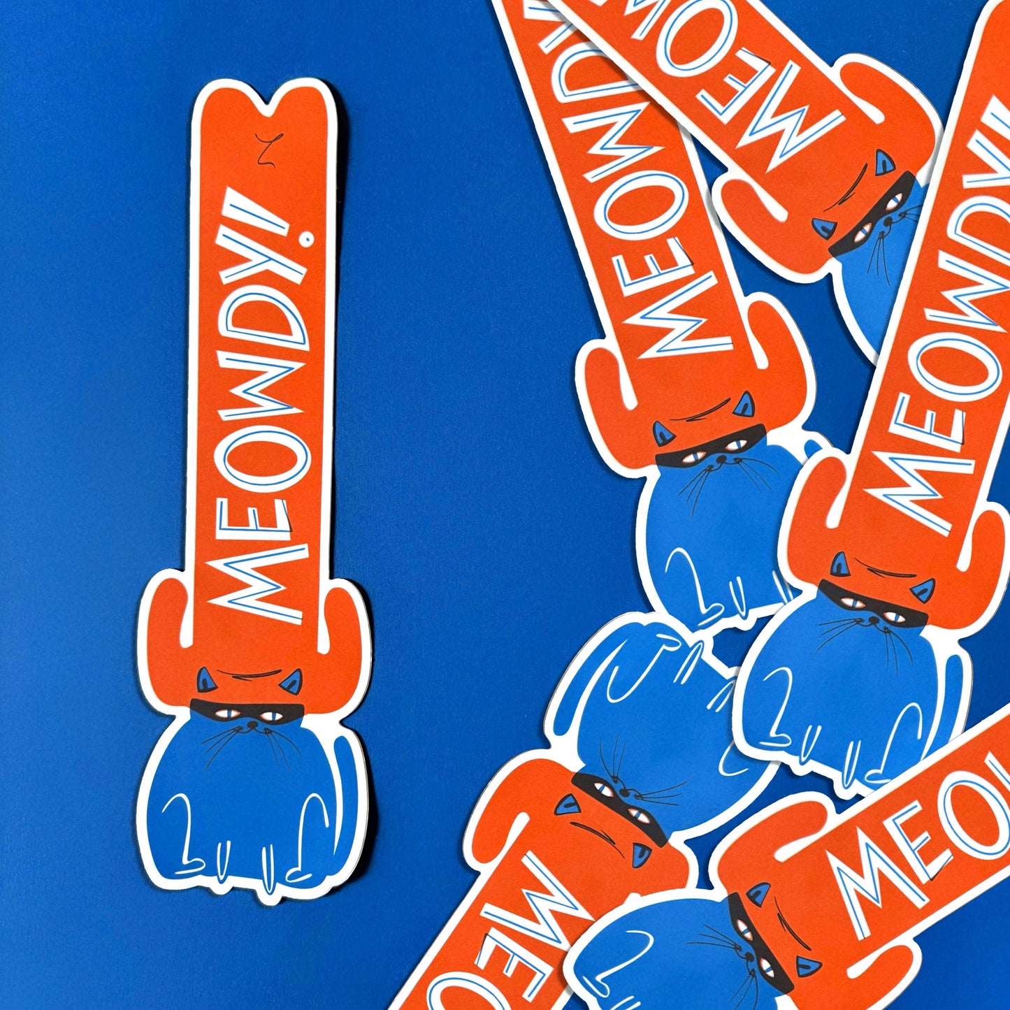 Meowdy XL - Vinyl XL Sticker - Bumper sticker