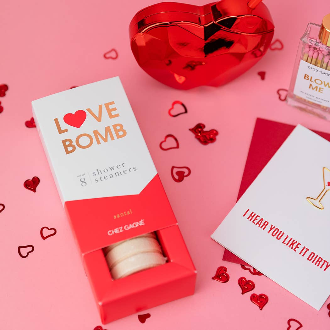 Love Bomb - Aromatherapy Shower Steamers - Santal - Set of 8