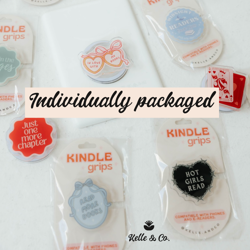 Please don’t talk kindle grip | coquette kindle grip | kobo