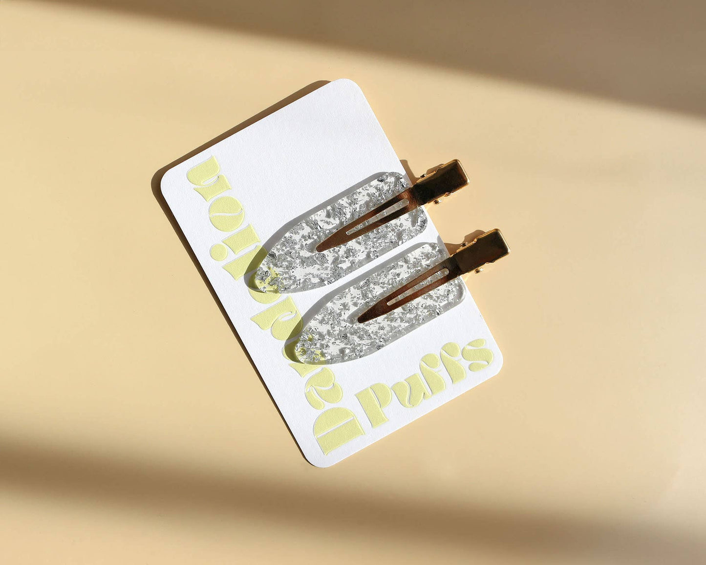 No Crease Makeup Styling Hair Clips Set of 2