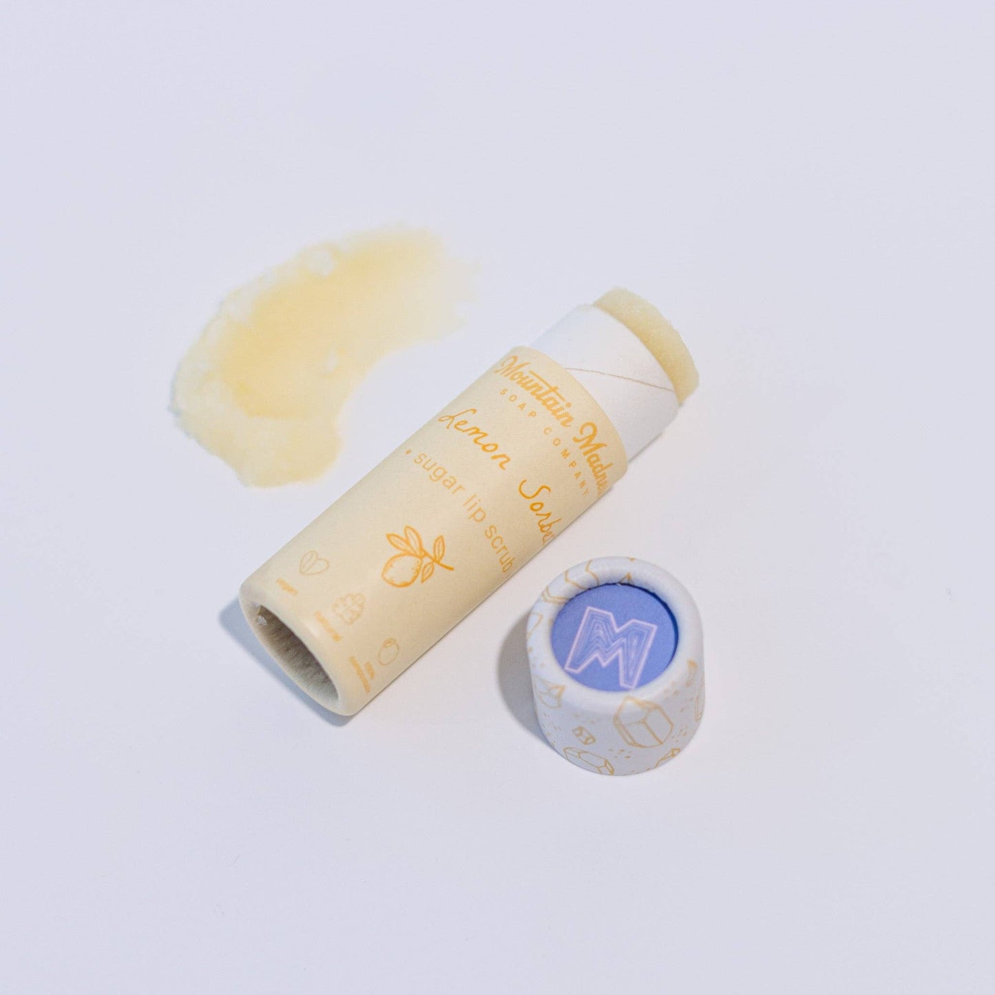 Lemon Sorbet Sugar Lip Scrub | Bright Citrus